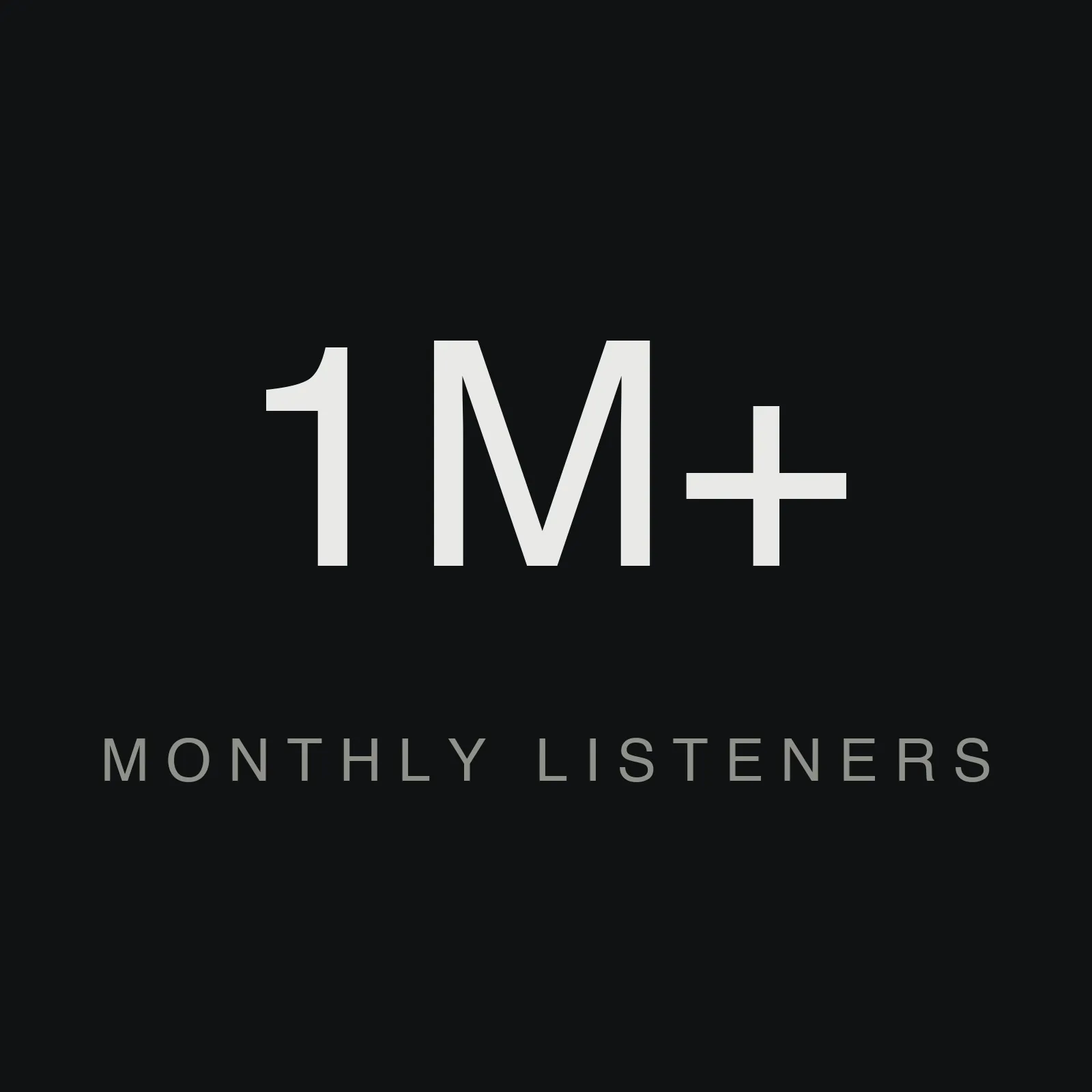 1,000,000 Listeners